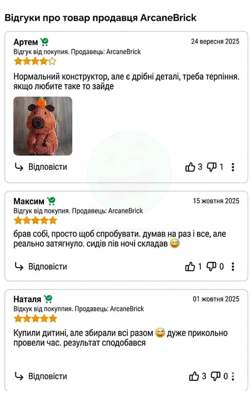 Відгук клієнта